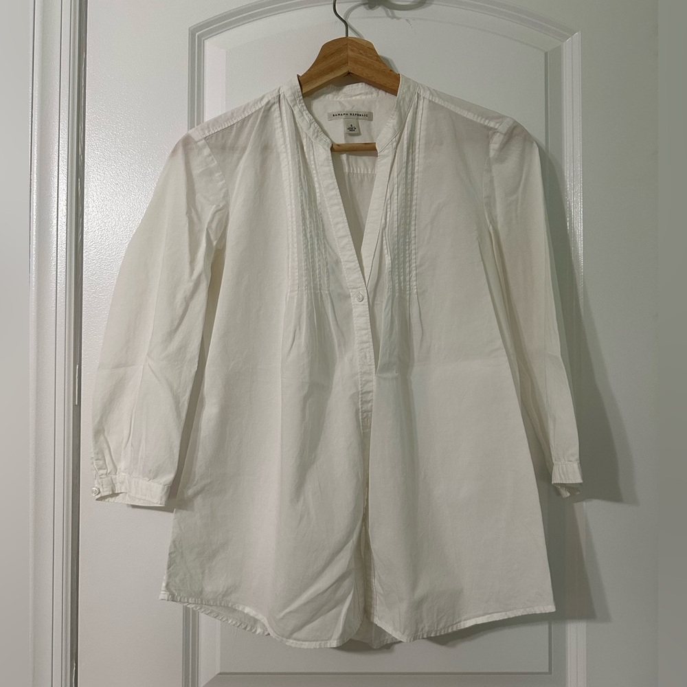 White cotton Banana Republic Shirt